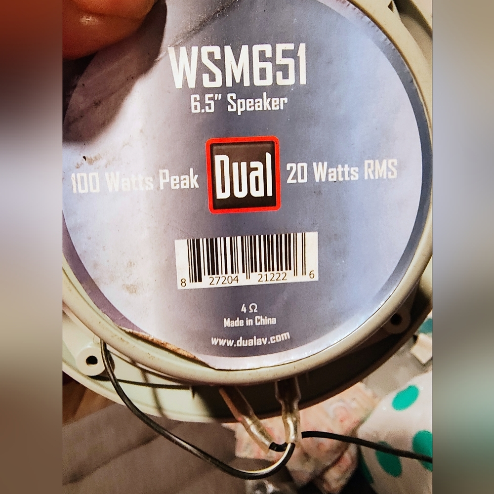 Marine speakers
